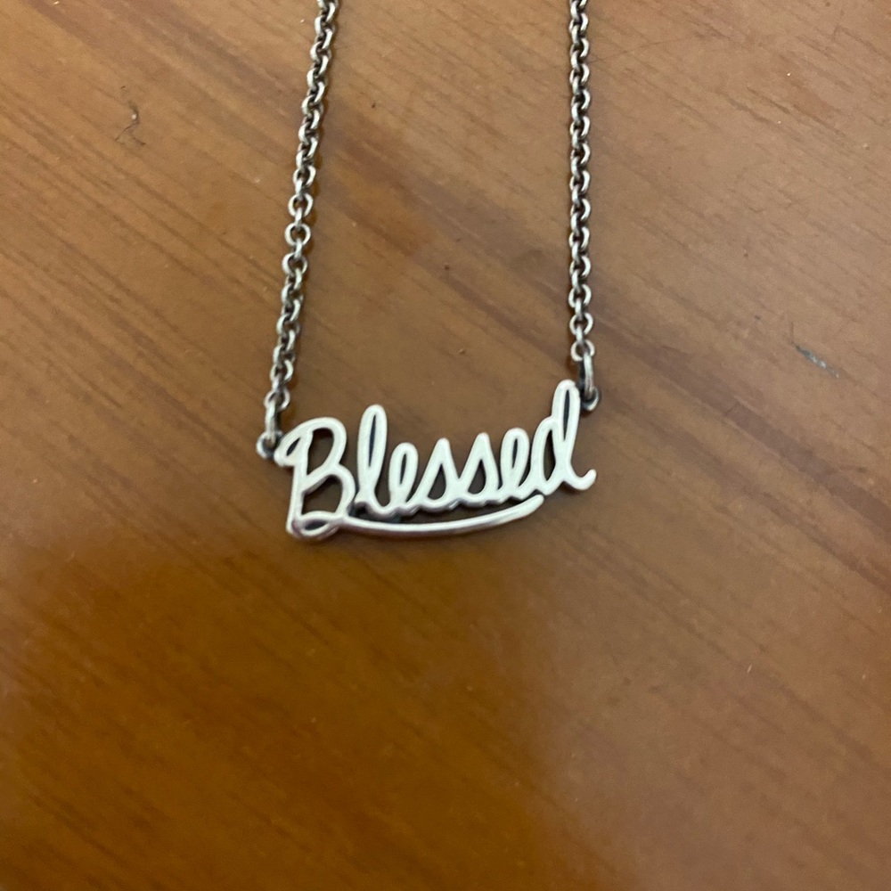 James Avery Blessed Necklace